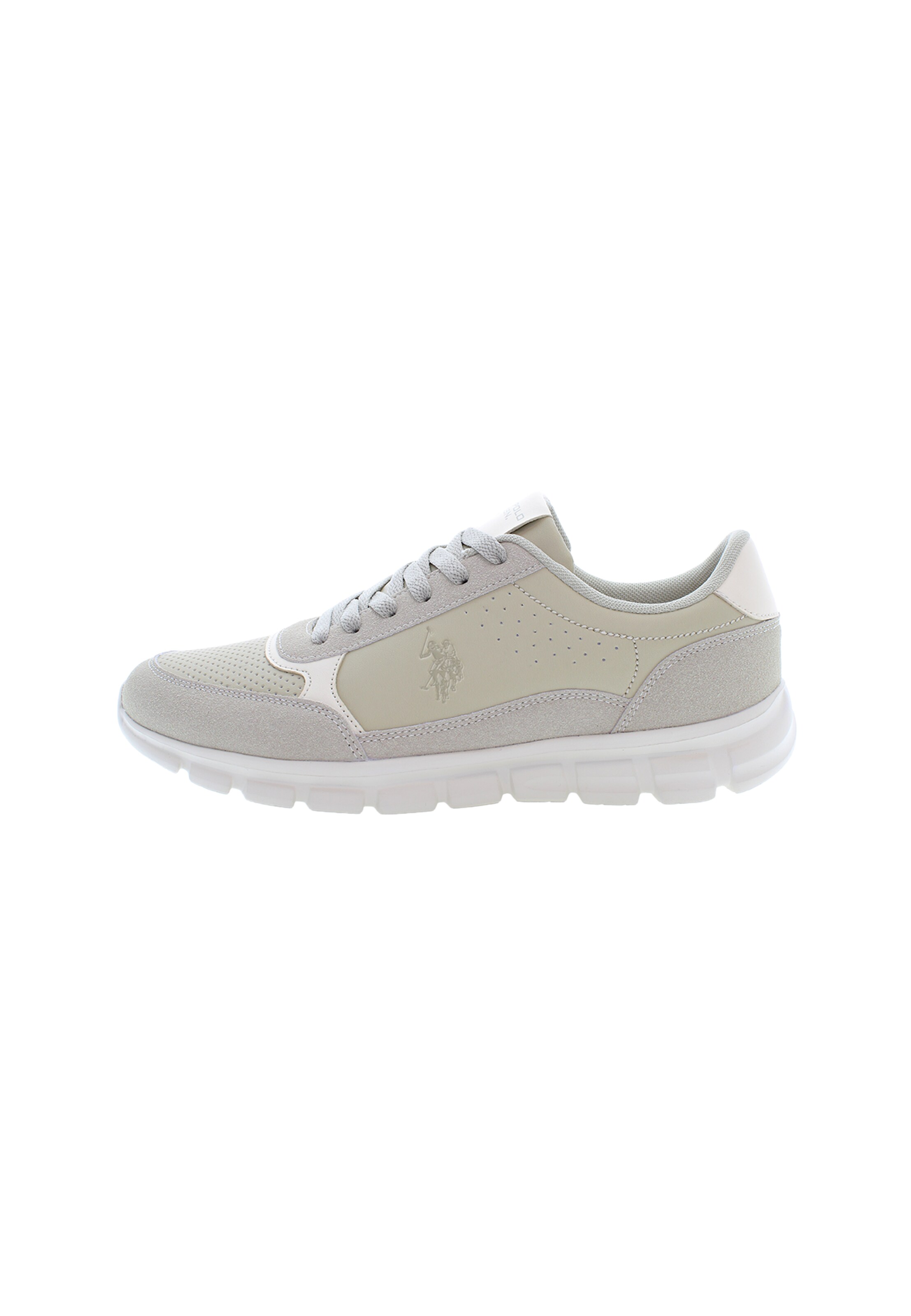U.S. POLO ASSN. Sneakers laag 'Gary' in Beige: voorkant