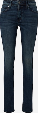 Skinny Jean 'Sadie' QS en bleu : devant