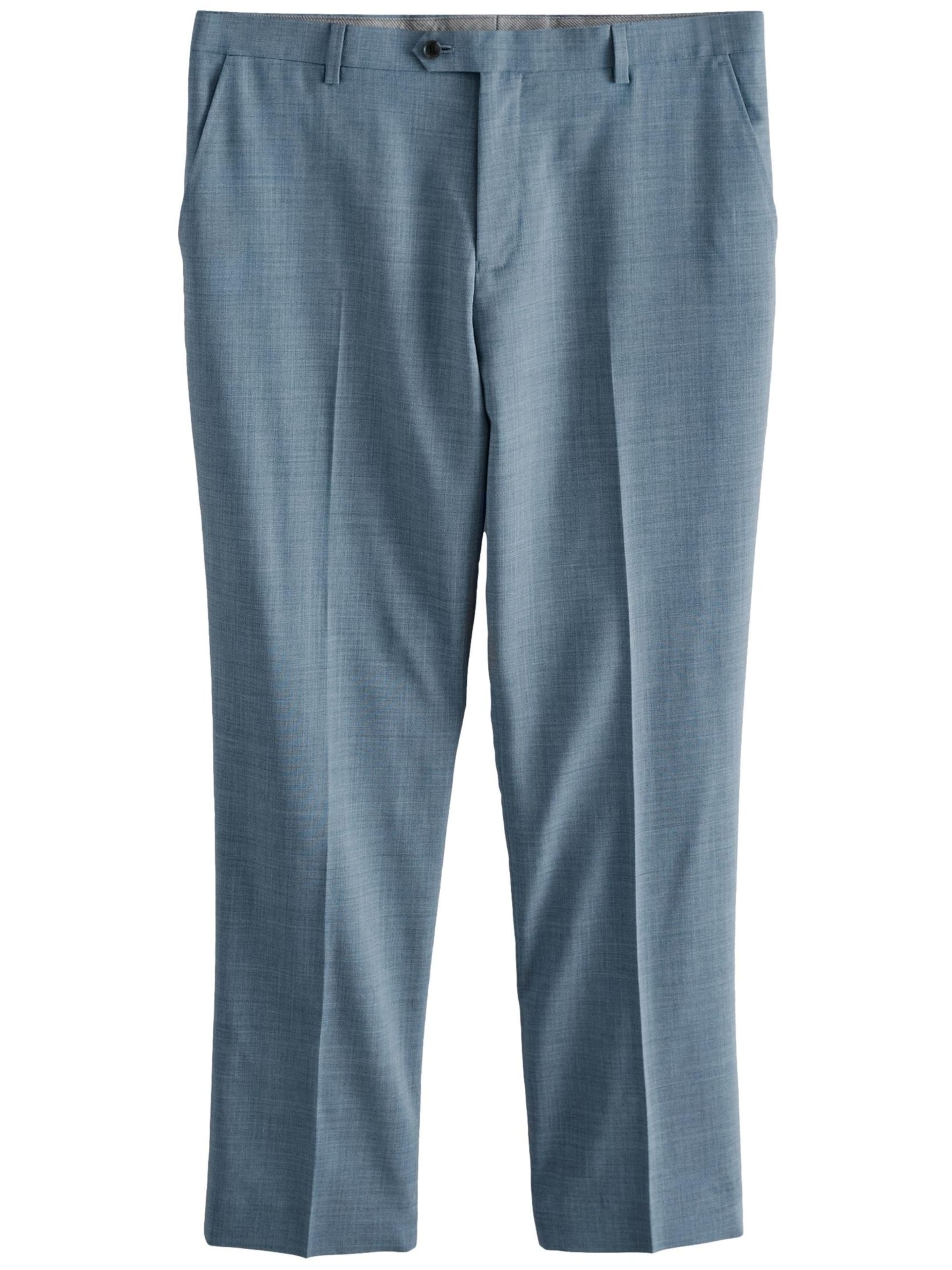 Nextregular Hlače na crtu - plava boja: prednji dio