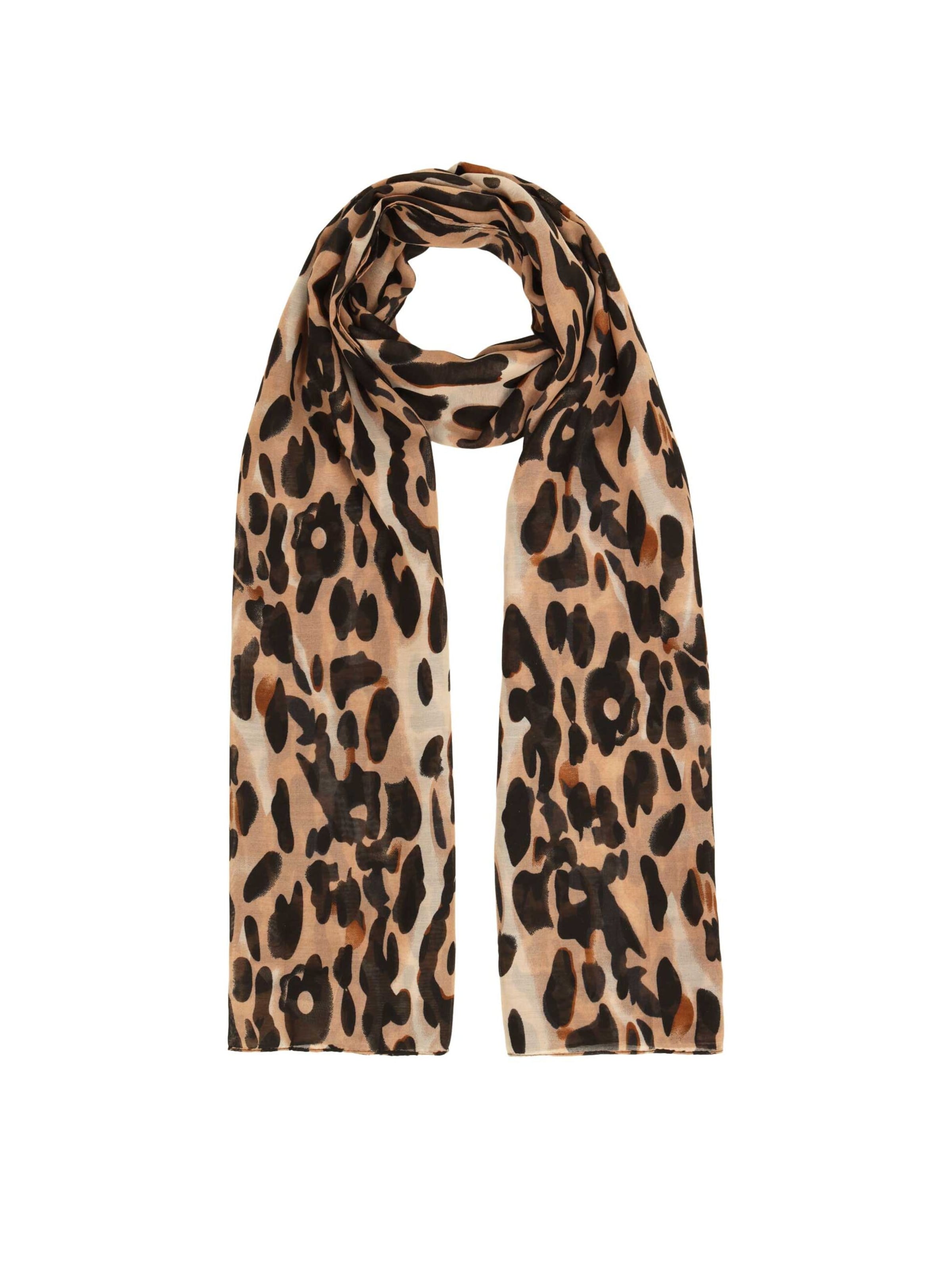 SAMAYA Scarf 'Price' in Beige: front