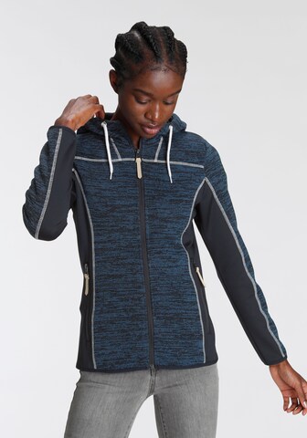 ICEPEAK Performance Jacket in Blue: front