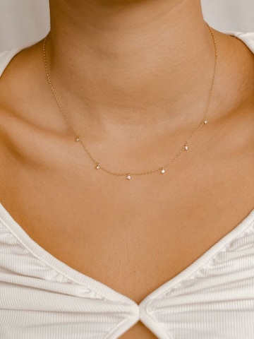 Hey Happiness - Cadena 'Petite Sparkle' en oro