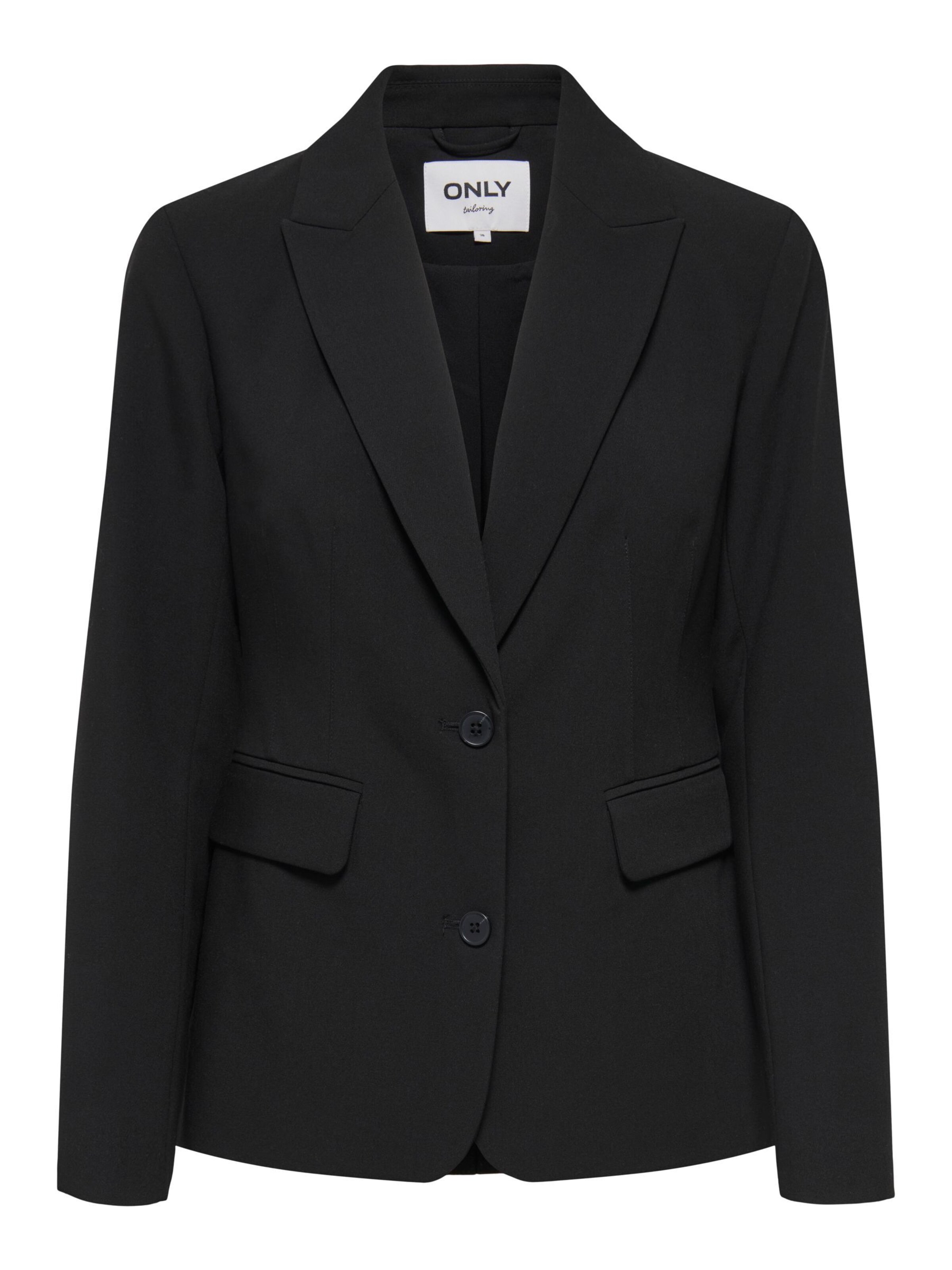 ONLY Blazers 'ONLRaven' in Zwart: voorkant