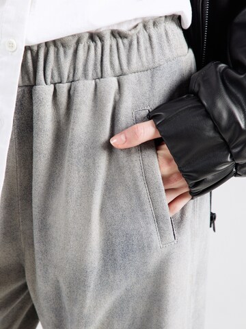 OAKWOOD Zvonový Kalhoty 'URANUS' – šedá