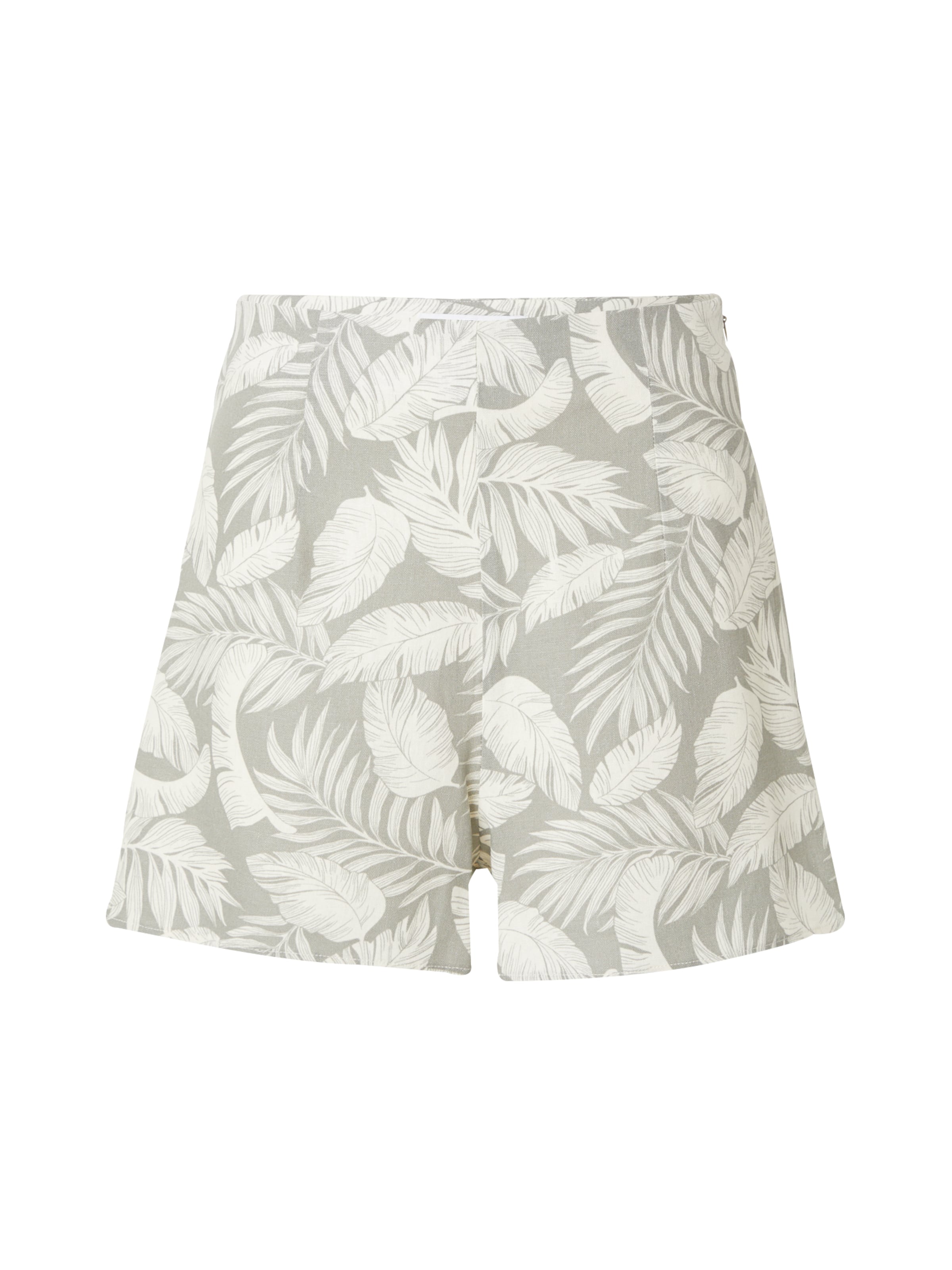 ABOUT YOU tavaline Püksid 'Sanja', värv roheline: eest vaates