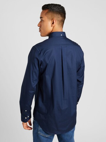GANT Regular Fit Hemd in Blau