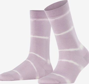 FALKE Socken 'Wave Bond' in Lila: Vorderseite