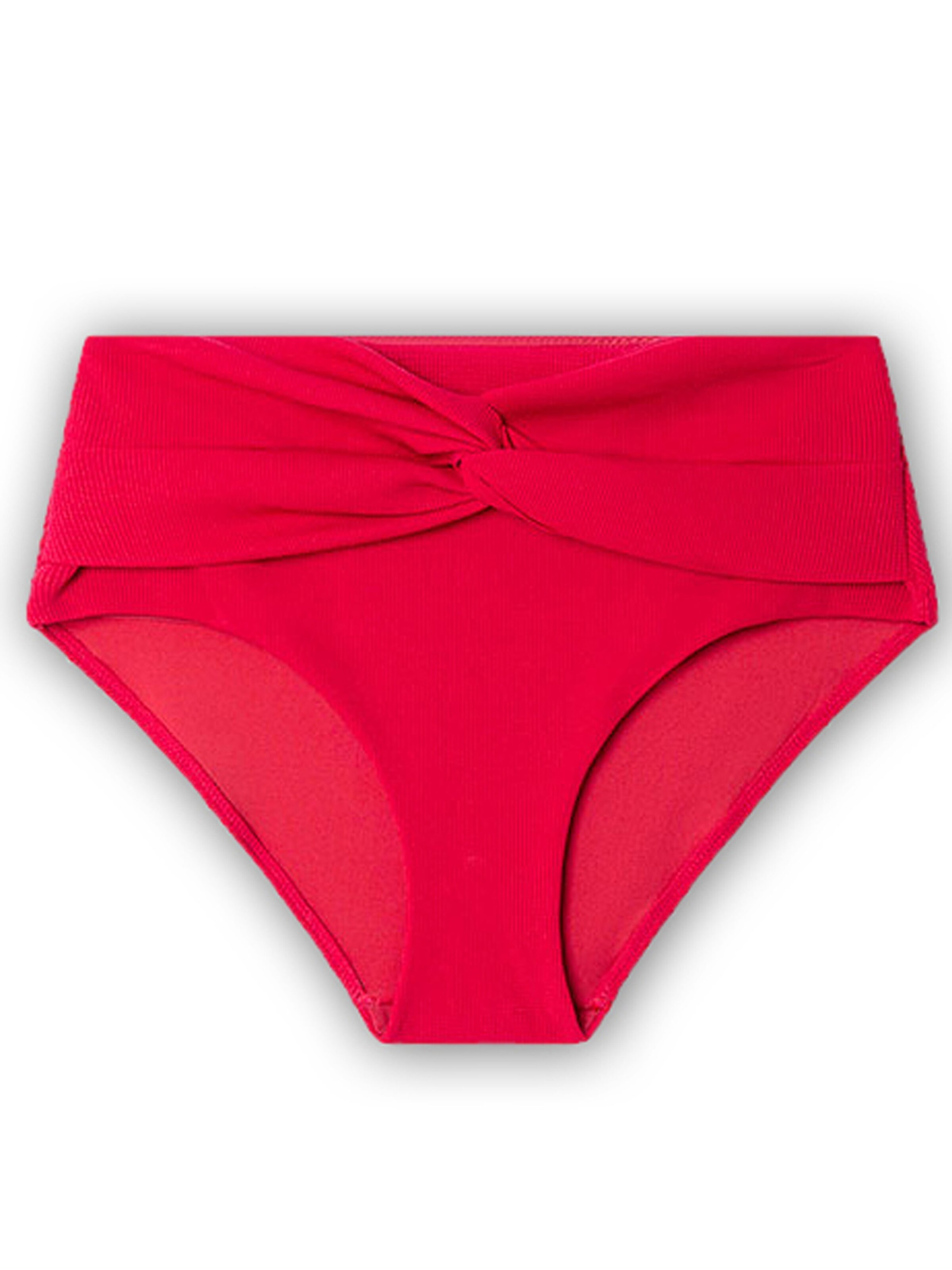 Bas de bikini Gisela en rouge : devant