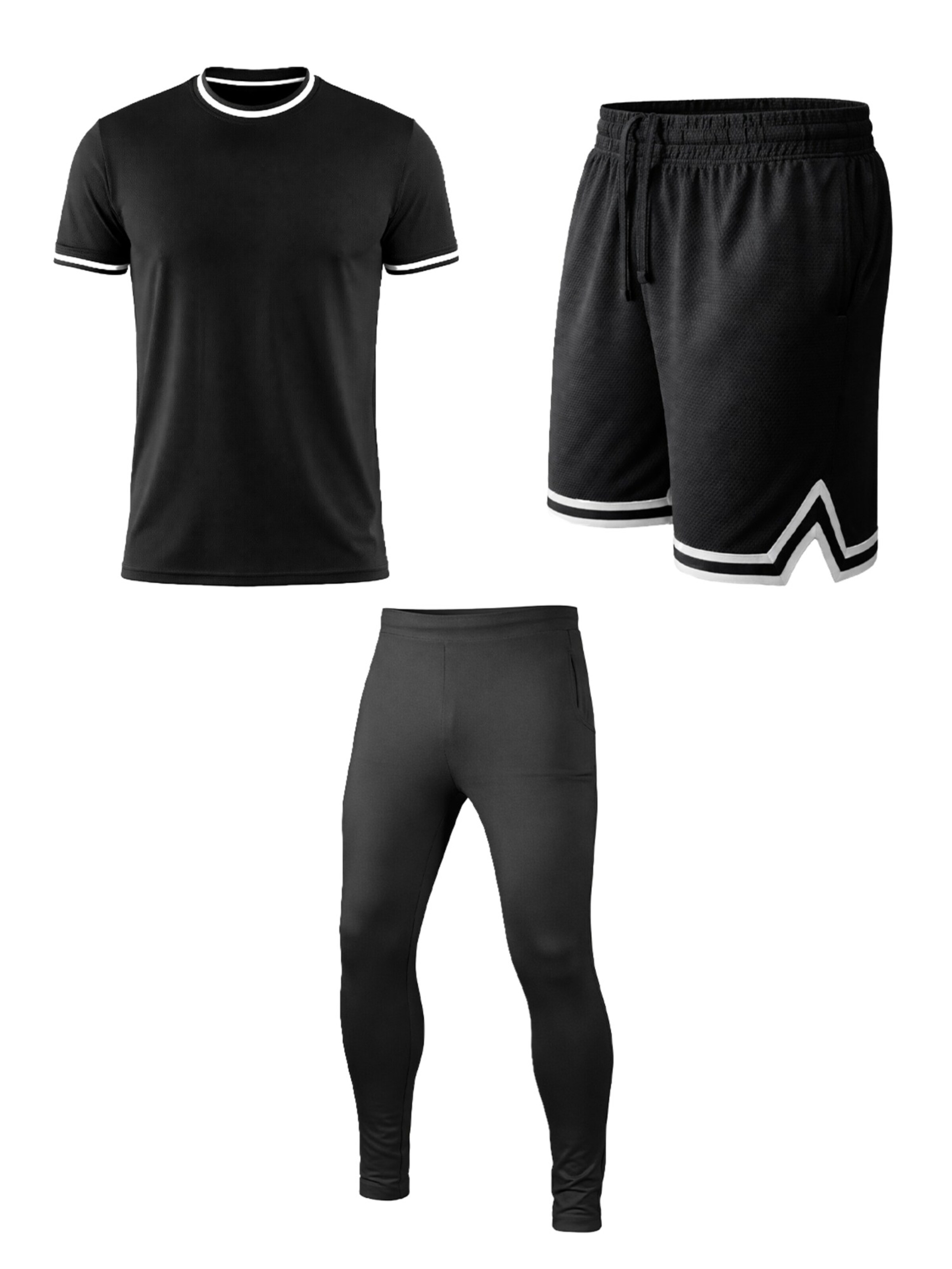 Completo sportivo 'Flex' di PANTONECLO in nero