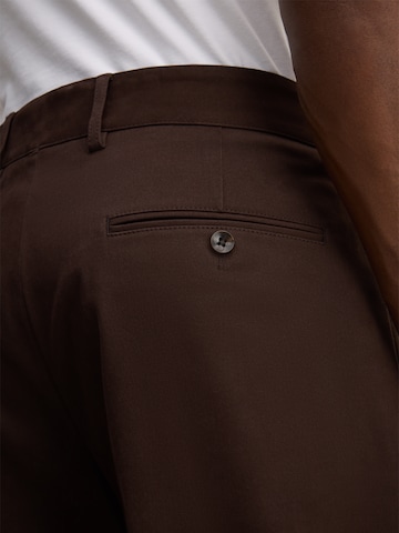 STRELLSON Loosefit Pantalon in Bruin