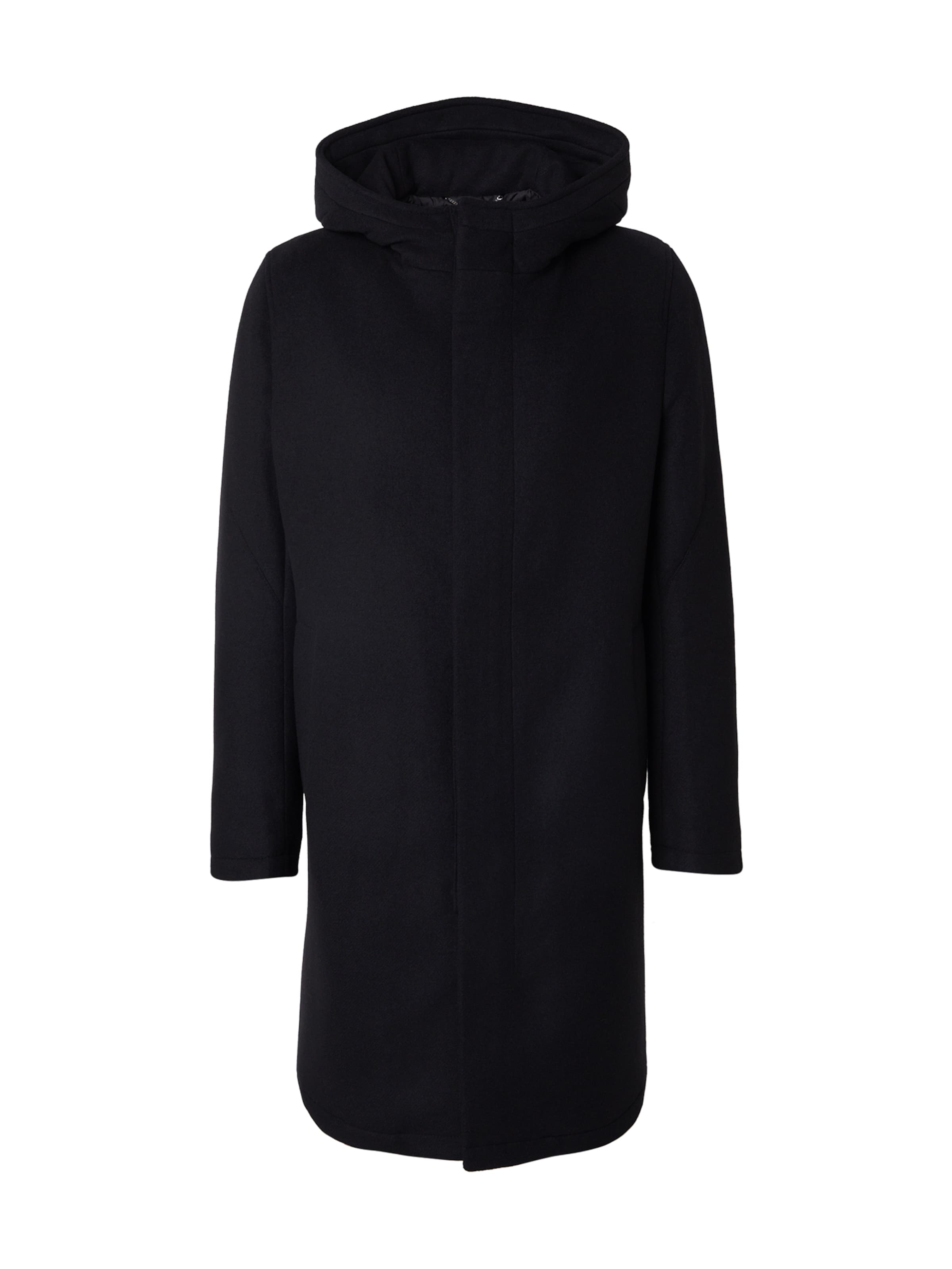 DRYKORN Välikausitakki 'NAUKANO 10' värissä musta: etupuoli