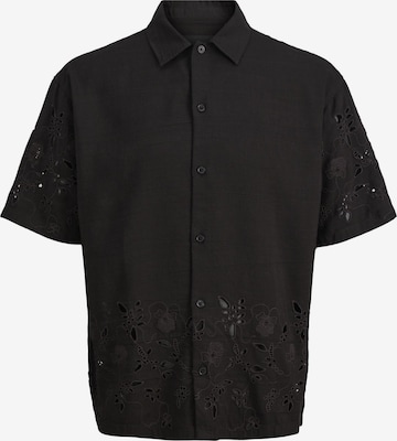 Chemise JACK & JONES en noir : devant