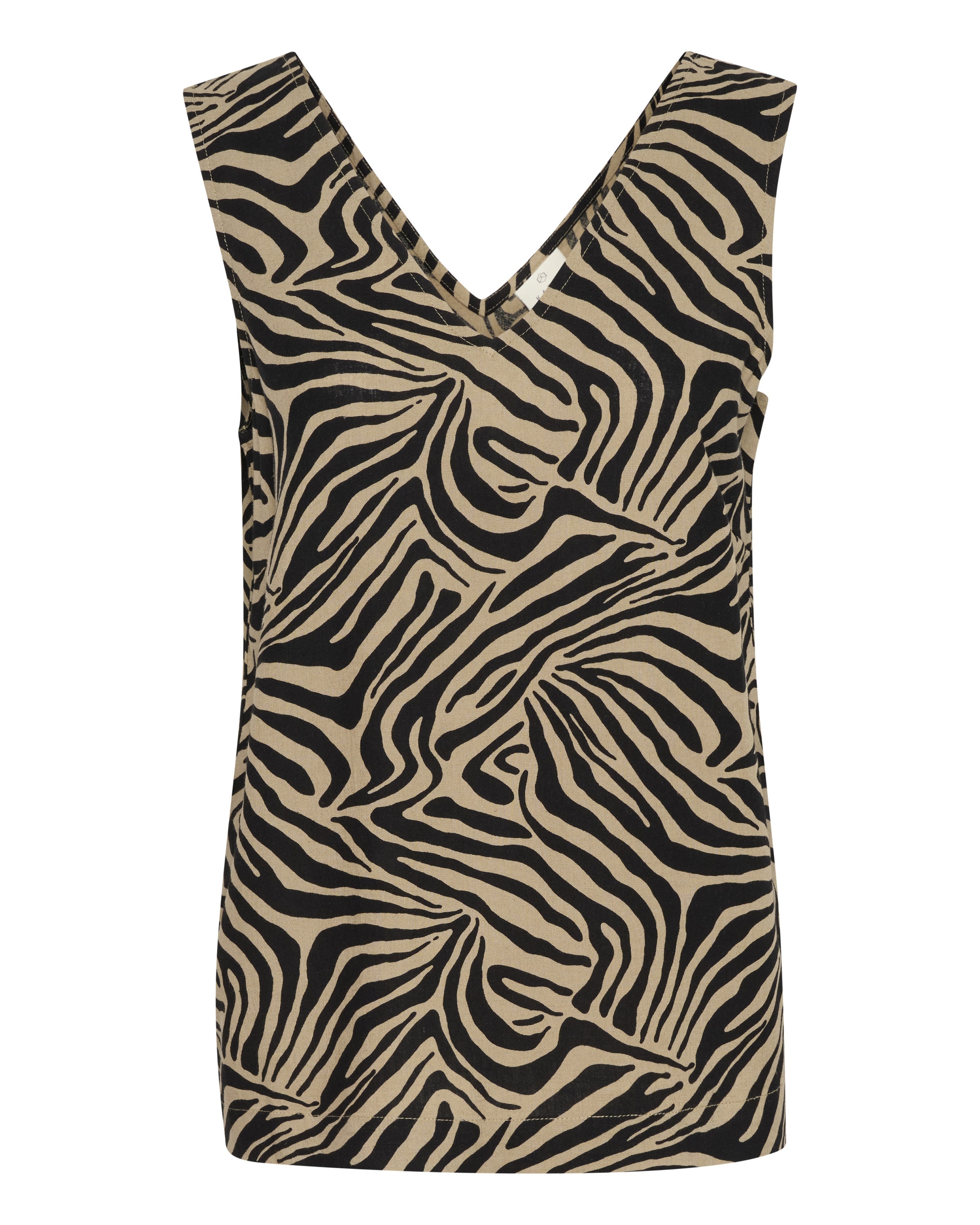 Kaffe Shirt 'Milia' in Beige: front