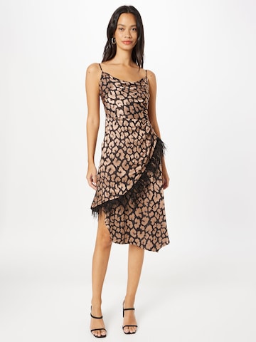 Karen Millen Cocktailjurk in Beige: voorkant