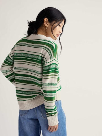 Pull-over 'Bird Flight' Seasalt Cornwall en vert