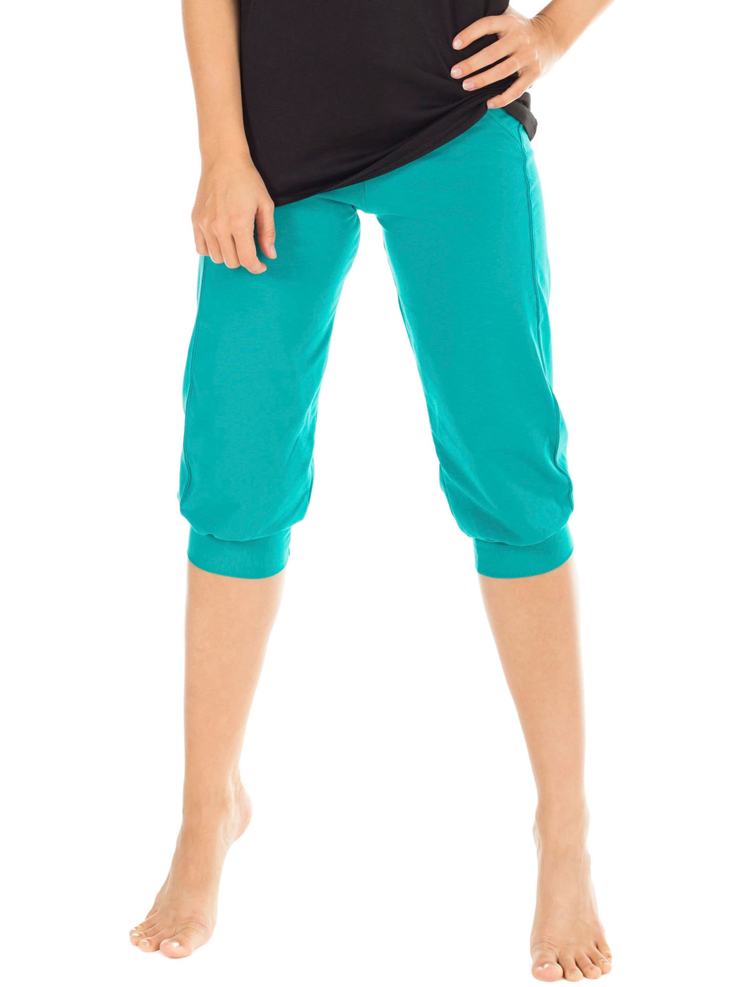 Winshape Tapered Sporthose 'WBE5' in Grün: Vorderseite