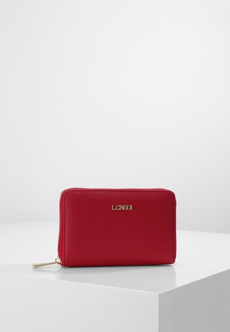 L.CREDI Wallet 'Ebba' in Red