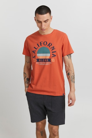 BLEND Shirt 'Ortwin' in Oranje: voorkant