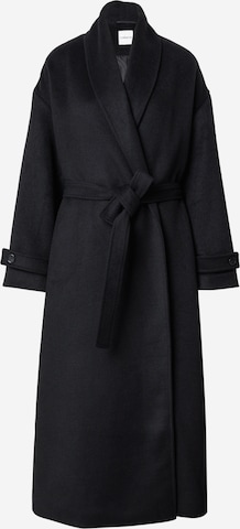 Cappotto di mezza stagione di millane in nero: frontale