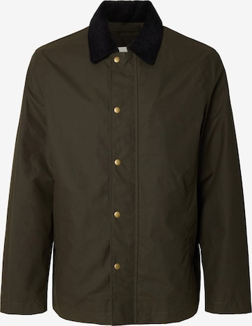 SELECTED Between-season jacket 'SLHWalter' in Green: front