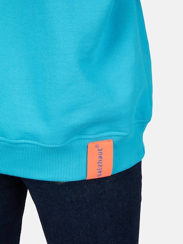 salzhaut Sweatshirt 'Tieren' in Blauw