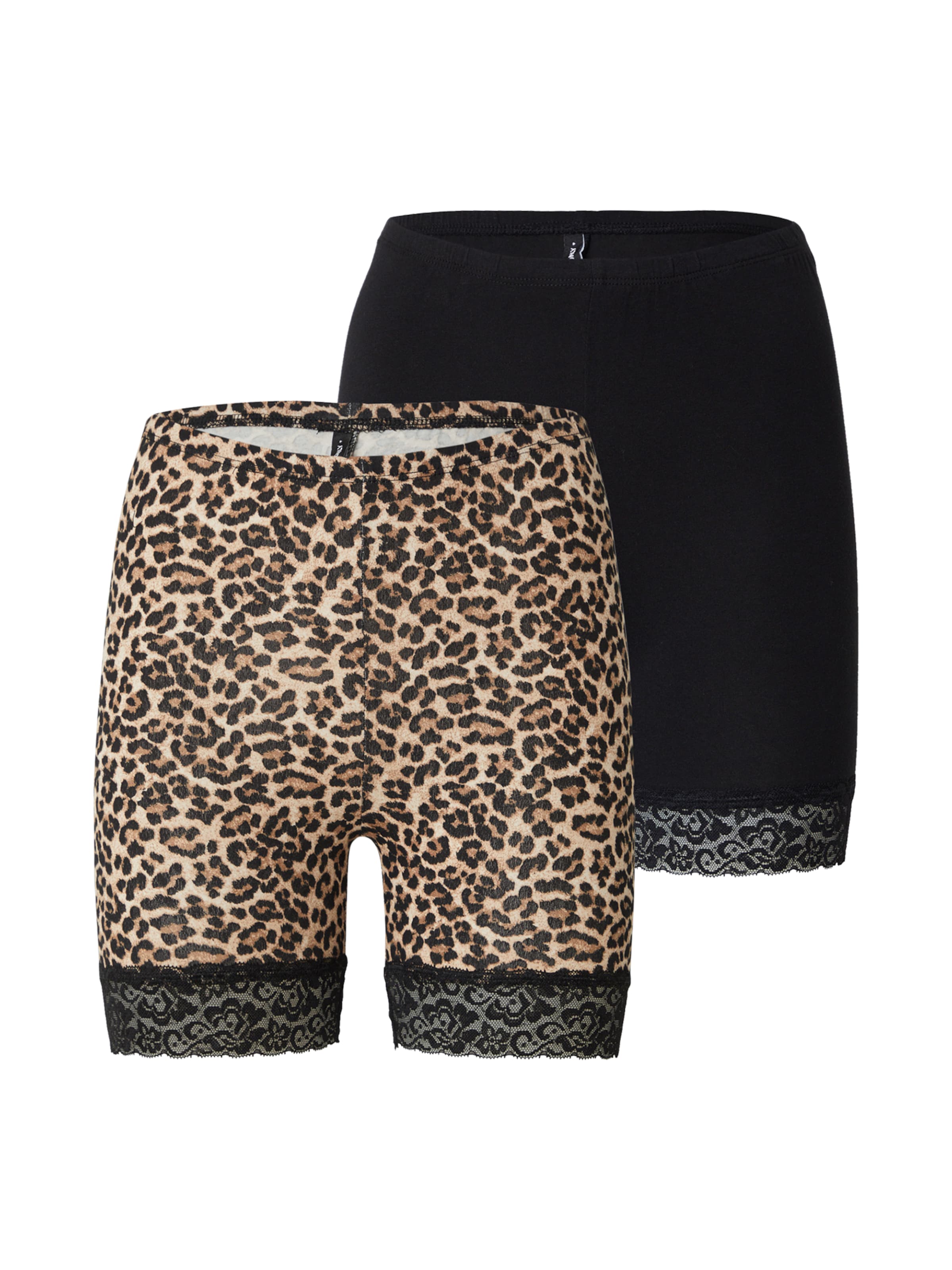 ONLY Skinny Legíny &#x27;ONLLIVE LOVE&#x27; - Hnedá: predná strana