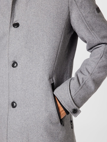 INDICODE JEANS Between-Season Jacket 'Clark' in Grey