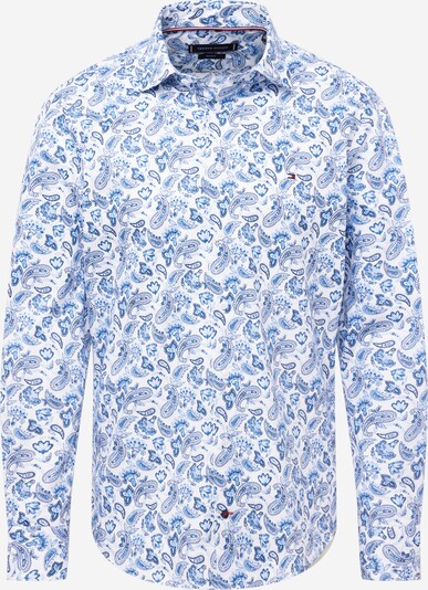 Tommy Hilfiger Tailored Skjorta i blå / mörkblå / röd / vit, Produktvy