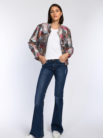 White Label by RoFa Between-Season Jacket 'Vogel' in Mixed colors