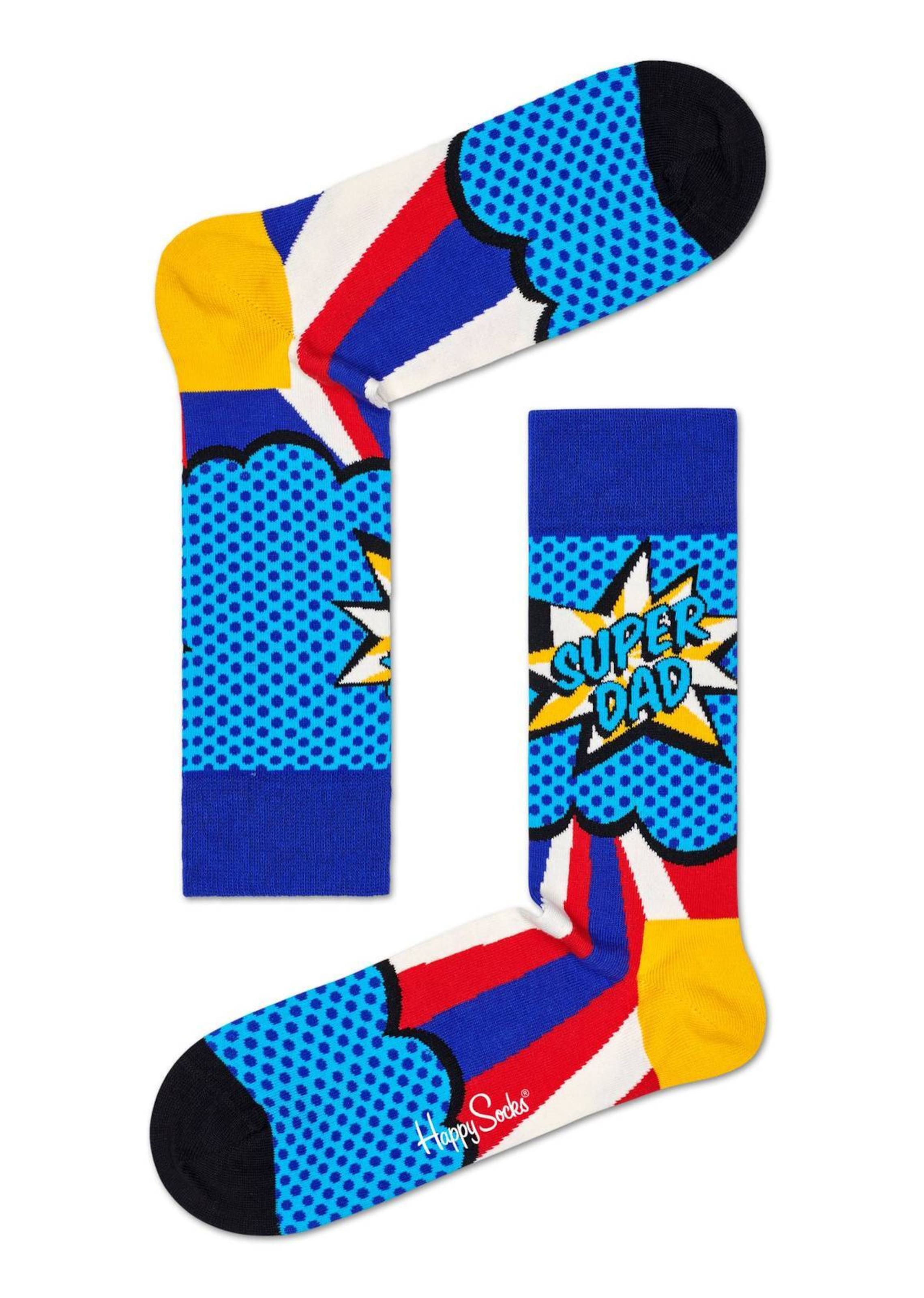 mėlyna Happy Socks Kojinės 'Father's Day'