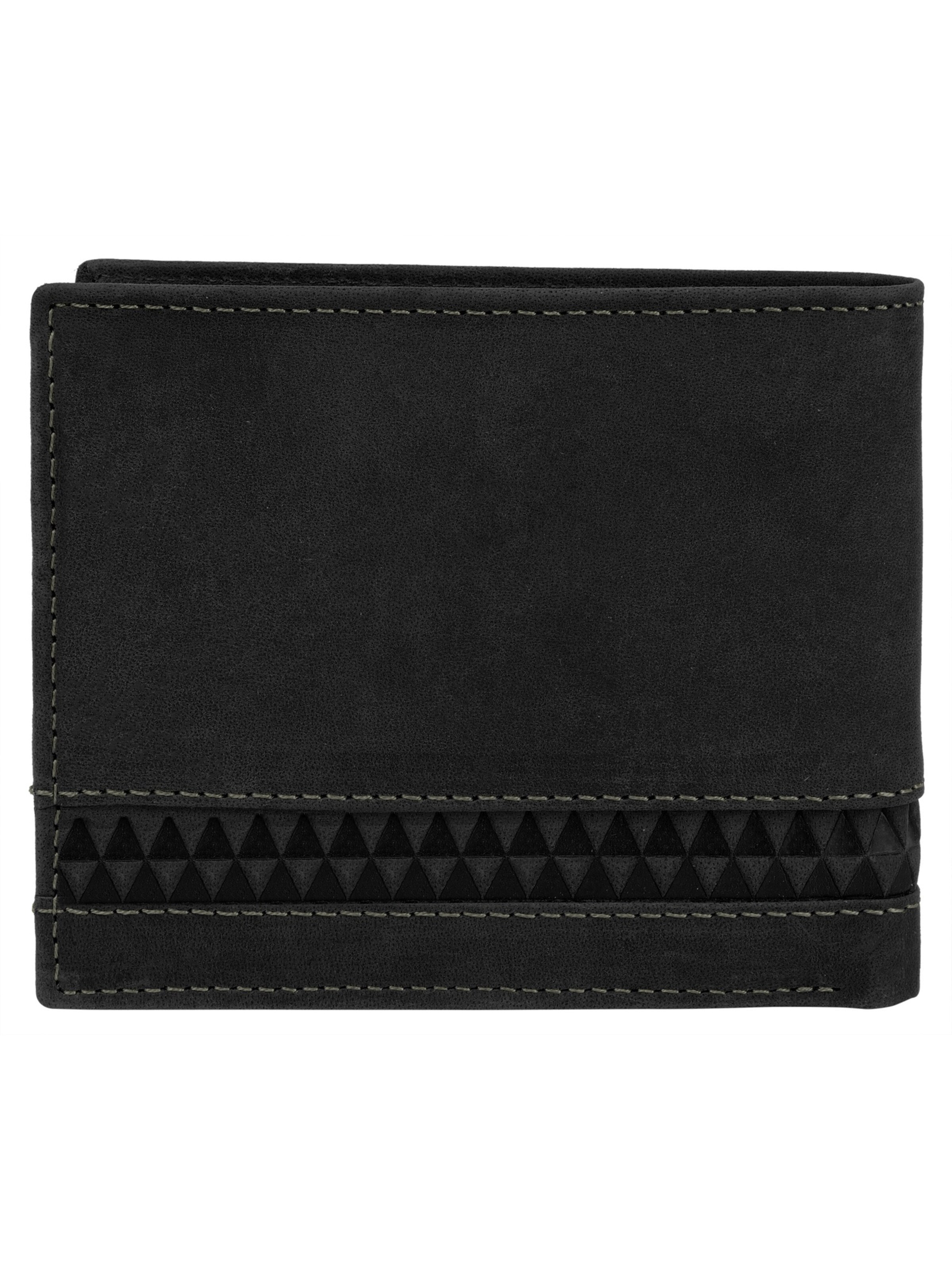 Bruno Banani Portemonnaie 'Bruno Banani Geldbörse'‌‌‌‌‌‌‌ in Schwarz