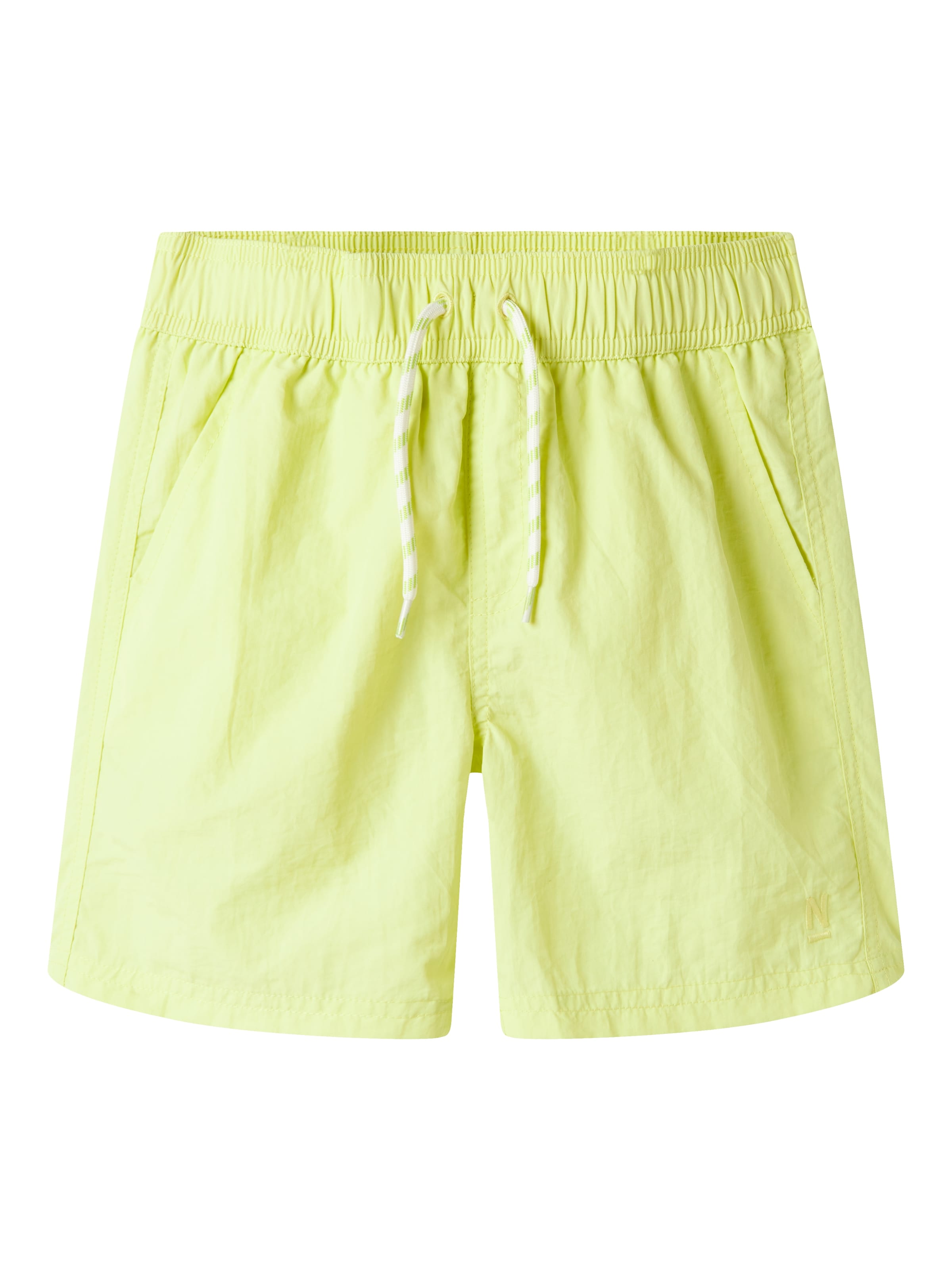 NAME IT Ujumispüksid 'ZAKRO', värv kollane: eest vaates