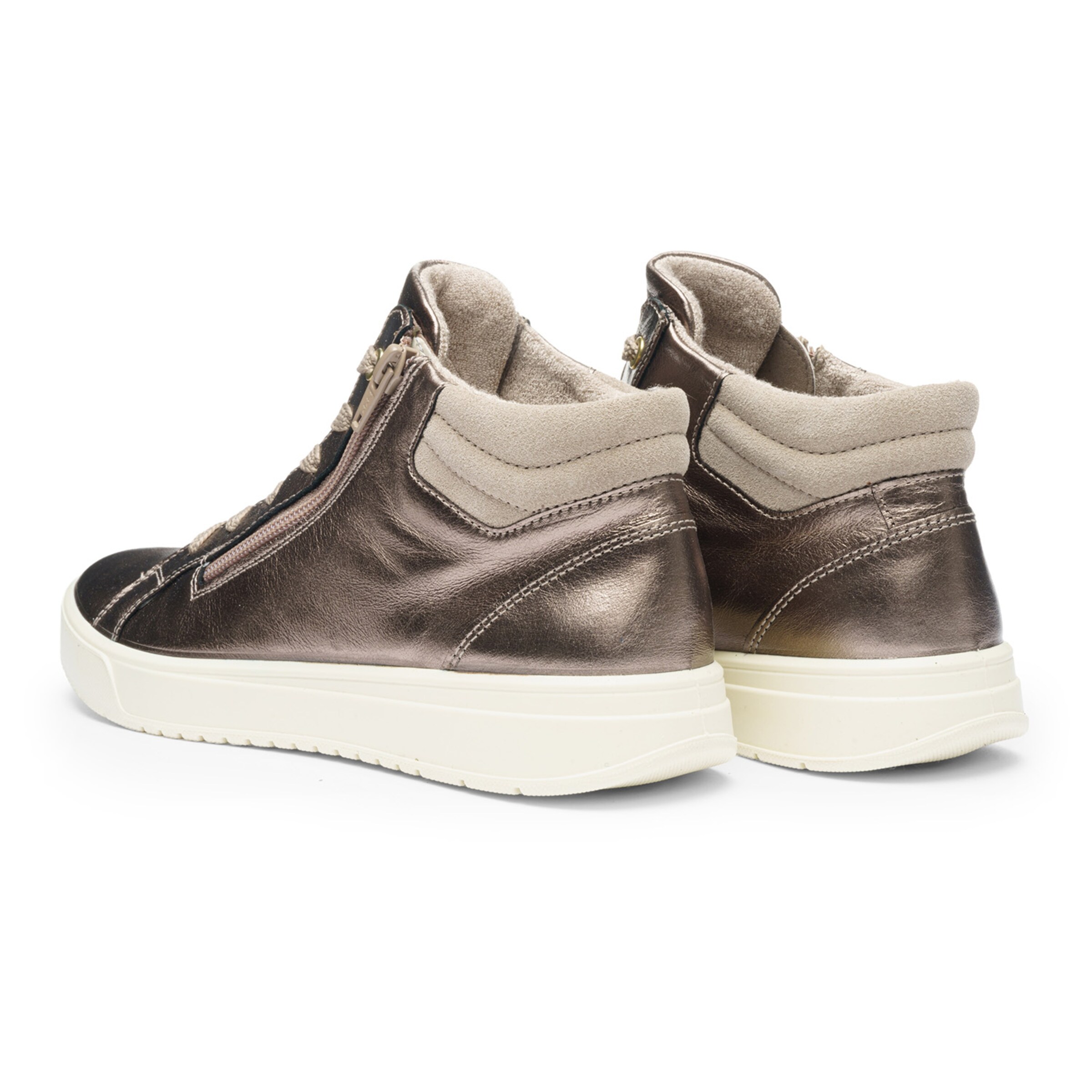 ARA High-Top Sneakers in Beige