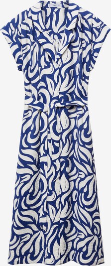 MANGO Robe-chemise 'Travel' en bleu roi / blanc, Vue avec produit