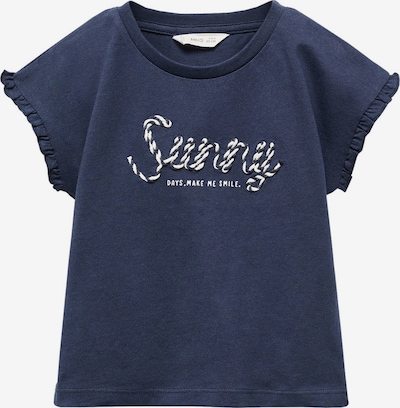 MANGO KIDS Shirt 'SUNNY' in de kleur Navy / Wit, Productweergave