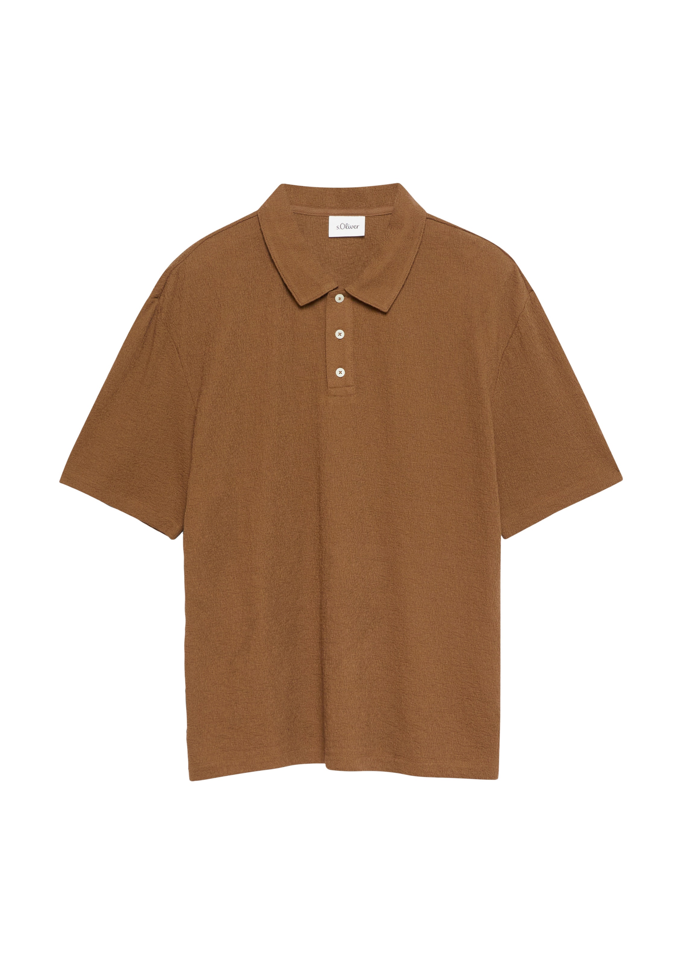 s.Oliver Shirt in Brown: front