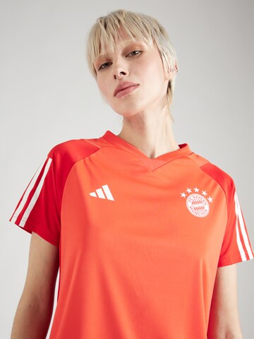 ADIDAS PERFORMANCE Functioneel shirt 'Teamline' in Rood