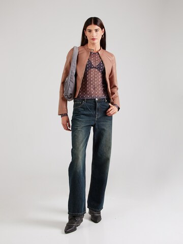 VERO MODA Between-Season Jacket 'VMDIXIEMARIA' in Brown