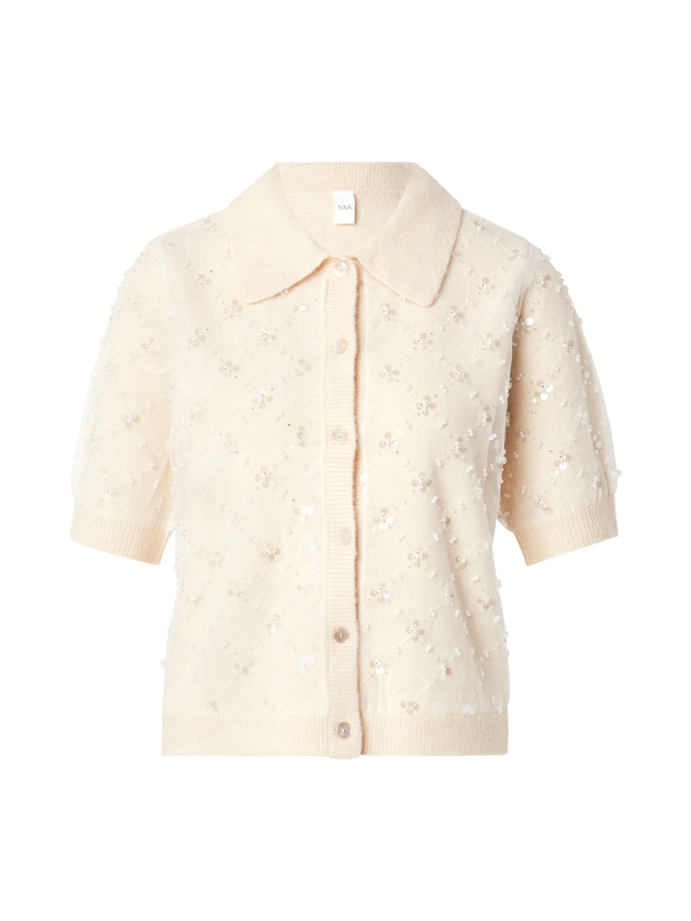 Giacchetta 'YASMERILLA' di YAS in beige: frontale