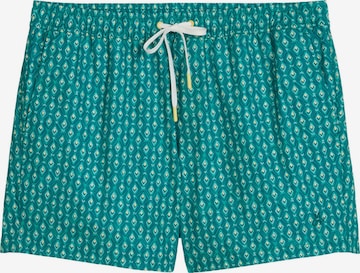 Marc O'Polo Zwemshorts ' Woven ' in Groen: voorkant