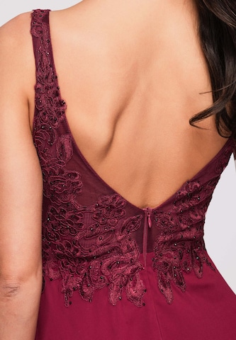 Robe de soirée Ombre en rouge
