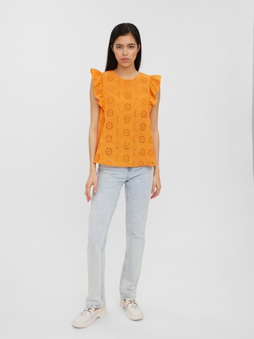 VERO MODA Blouse 'Naima' in Oranje