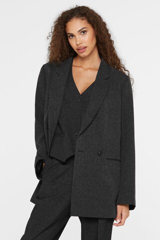 SENSES.THE LABEL Blazer in Schwarz: Vorderseite