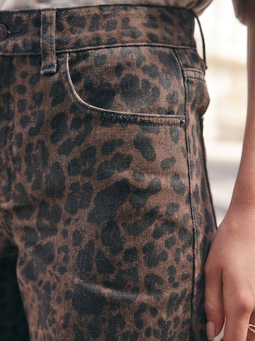 Wide Leg Jean Next en marron