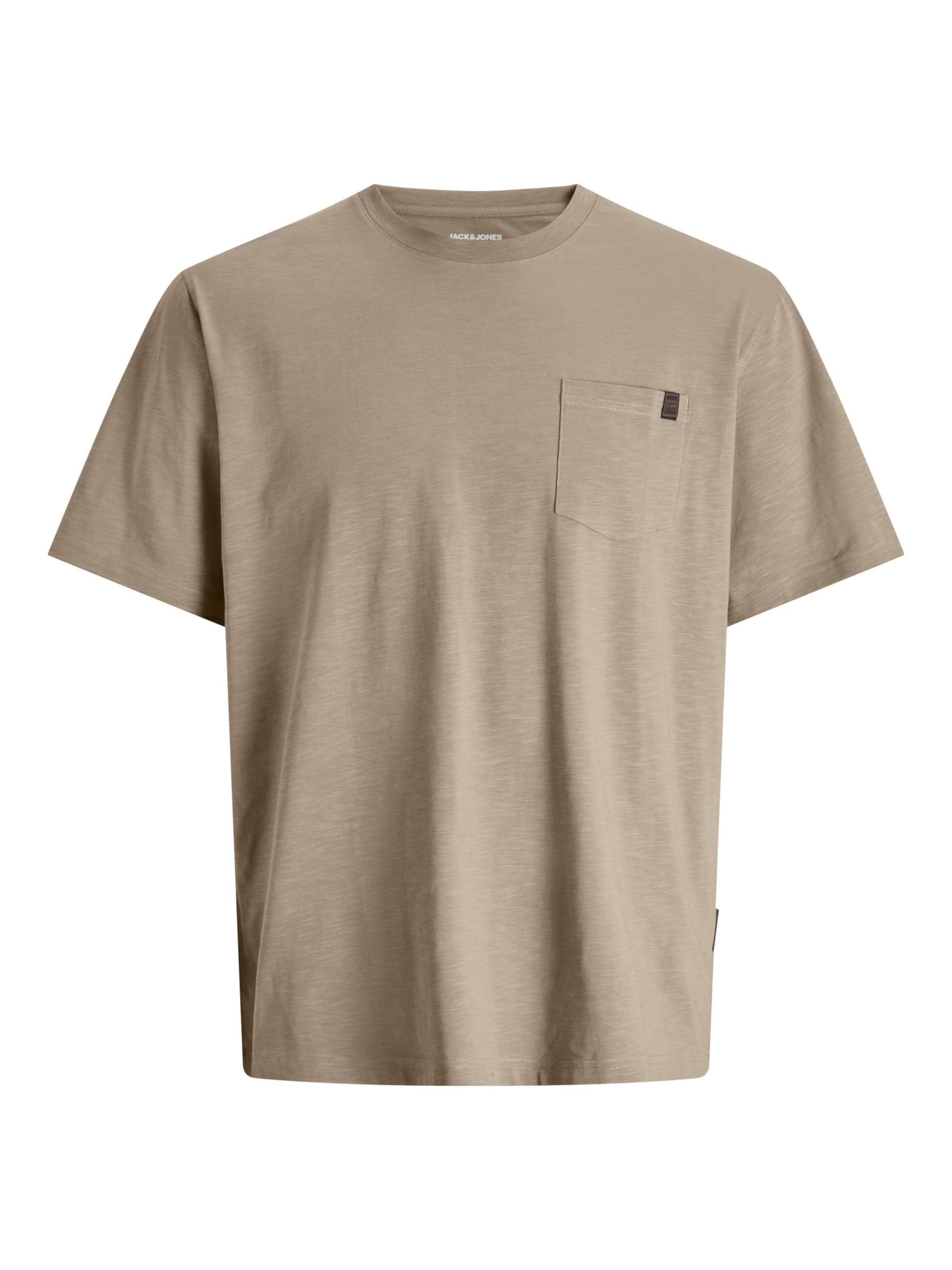 T-Shirt JACK & JONES en beige : devant