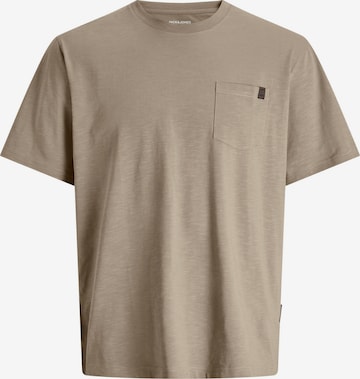 T-Shirt JACK & JONES en beige : devant
