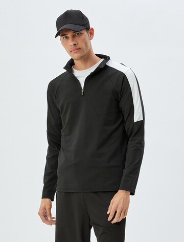 Koton Sweatshirt in Schwarz: Vorderseite