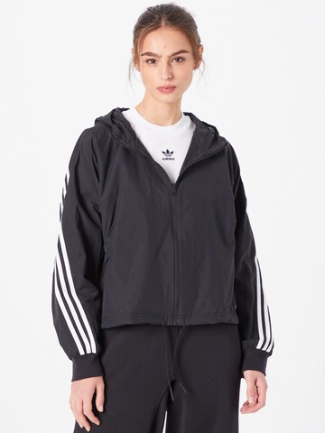 ADIDAS SPORTSWEAR Treeningjope, värv must: eest vaates