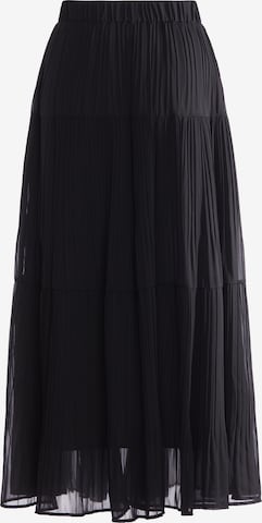 Jupe usha BLACK LABEL en noir : devant