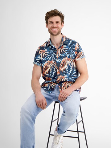 LERROS Regular fit Overhemd in Blauw